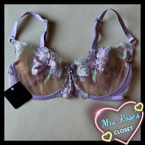 Honey Birdette Christine Unicorn Bra Size US 36DDD/F, UK 36E, EU 80F, Aus 14E